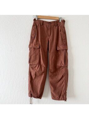 Aritzia TNA Supply Cargo Pants in Teddy Bear Brown 00